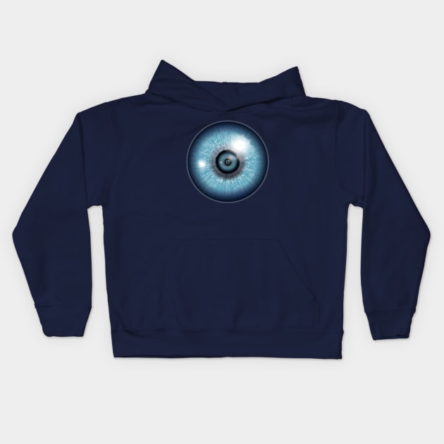 Deep Eye Kids Hoodie by benhonda2